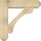 Ekena Millwork Legacy Craftsman Rough Sawn Bracket w/ Offset Brace, Douglas Fir, 8"W x 32"D x 32"H BKT0806X32X32LEC04RDF - alternate 4